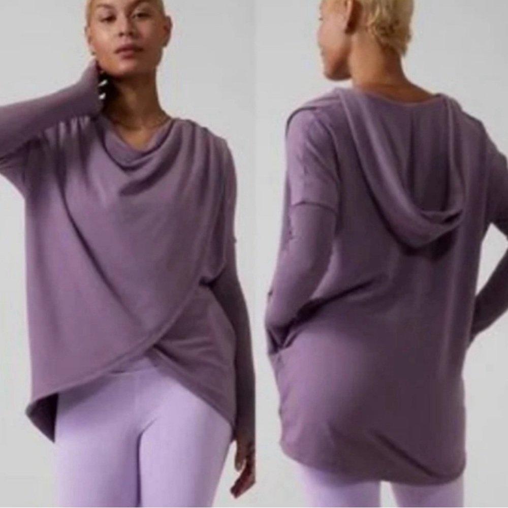 Athleta Purana wrap sweatshirt XL.